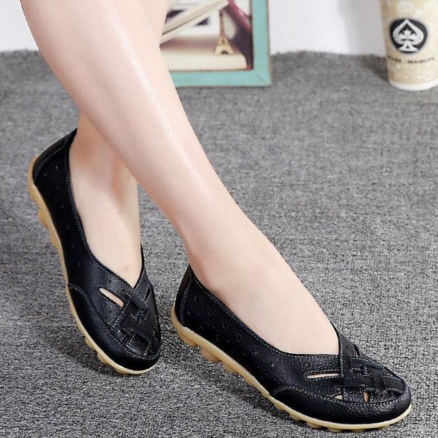 Plain flat round toe 2025 casual sneakers