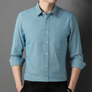 Men's Cotton Turndown Collar Full Sleeves Casual Wear Shirts