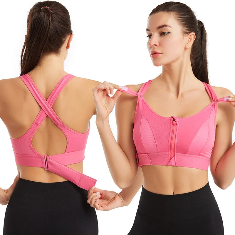 Women's Polyester Square-Neck Sleeveless Fitness Yoga Workout Top