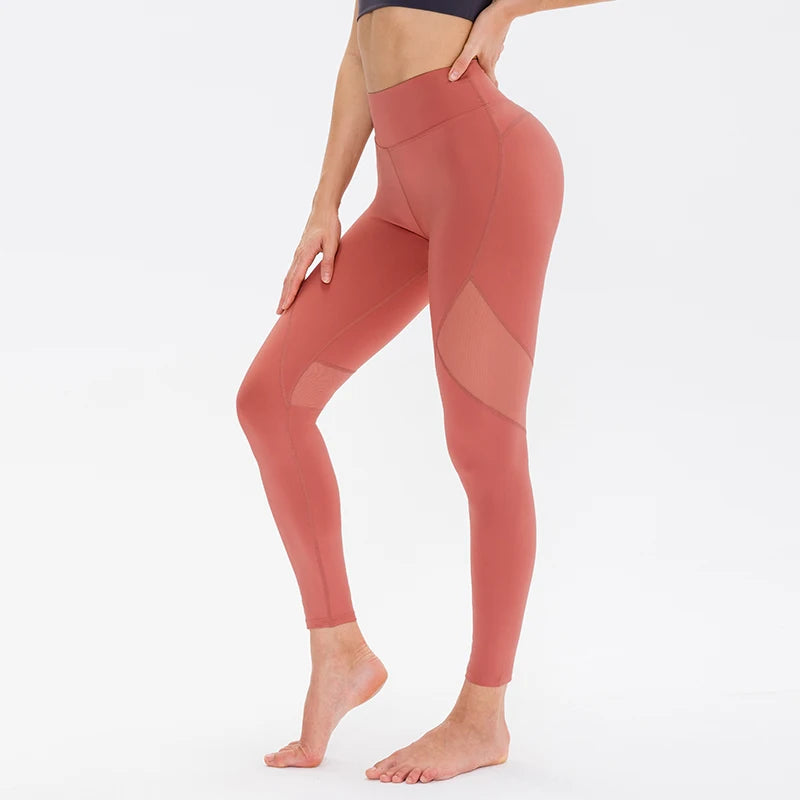 Women's Spandex High Waist Running Fitness Workout Leggings