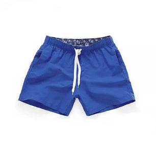 Men's Polyester Drawstring Closure Quick-Dry Swimwear Shorts