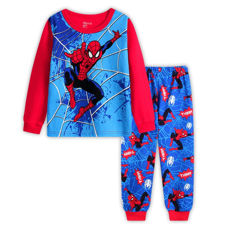 Kid's Cotton Full Sleeve Printed Pattern Cute Sleepwear Set