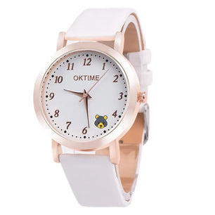 Kid's Alloy Frame Round Shaped Waterproof Trendy Sports Watch