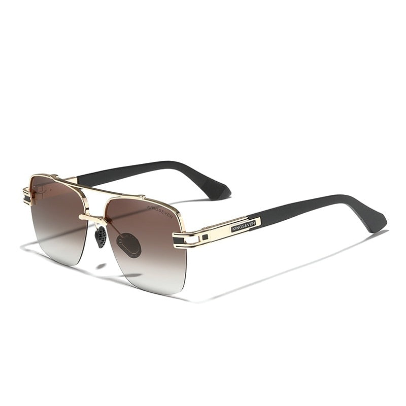 Women's Alloy Frame TAC Lens Polarized Trendy Square Sunglasses