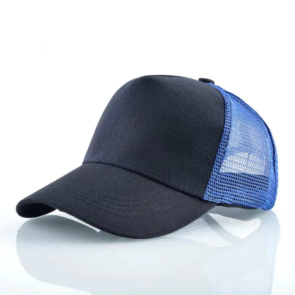 Men's Cotton Adjustable Strap Sun Protection Mixed Colors Cap