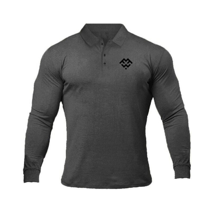 Men's Cotton Full Sleeves Gym Fitness Running Workout Letter Tops