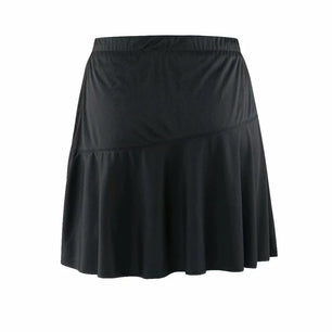 Women's Polyester High Waist Solid Pattern Casual Wear Skirts