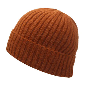 Men's Acrylic Skullies Beanies Knitted Pattern Casual Warm Cap