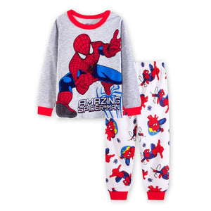 Kid's Cotton Full Sleeve Printed Pattern Cute Sleepwear Set