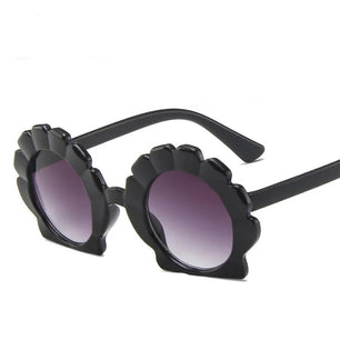 Kid's Plastic Frame Resin Lens UV400 Protection Round Sunglasses