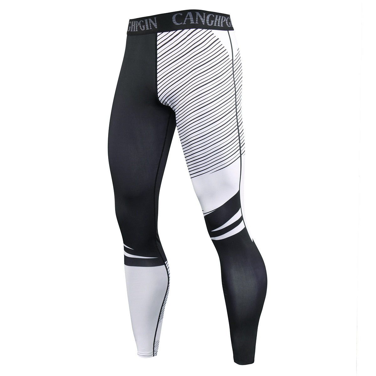 Men's Spandex Quick Dry Compression Running Sports Leggings