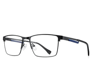 Men's Titanium Frame Full-Rim Square Shaped Luxury Trendy Glasses