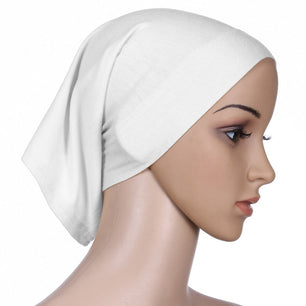 Women's Arabian Chiffon Headwear Solid Pattern Casual Hijabs