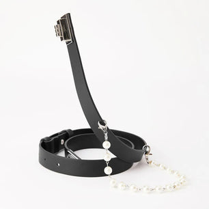 Women's PU Buckle Closure Solid Pattern Trendy Strap Waist Belts