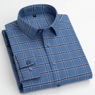 Men's Cotton Turndown Collar Full Sleeves Casual Wear Shirts