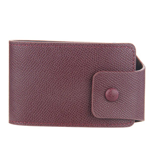 Men's PU Zipper Closure Solid Pattern Card Holder Trendy Wallet