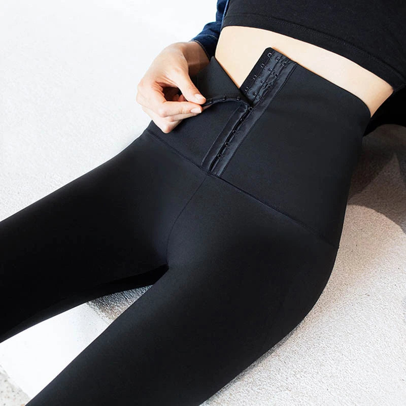 Women's Spandex Elastic Waist Closure Workout Yoga Leggings