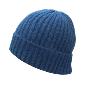 Men's Acrylic Skullies Beanies Knitted Pattern Casual Warm Cap