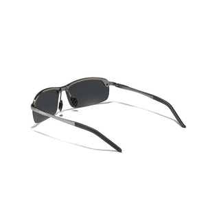 Men's Aluminium Magnesium Polarized UV400 Rectangle Sunglasses