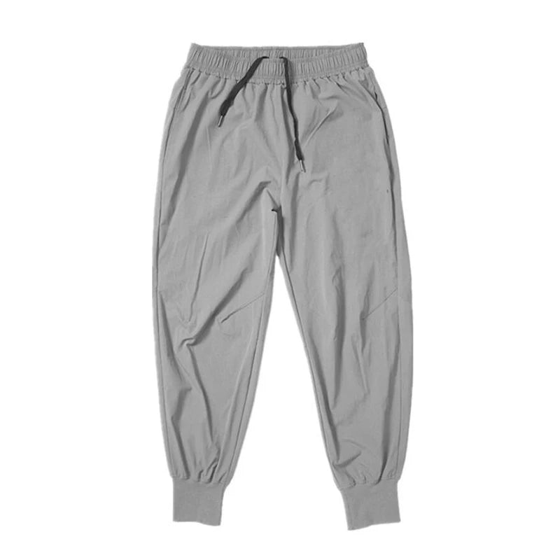 Men's Polyester Drawstring Closure Breathable Sports Trousers