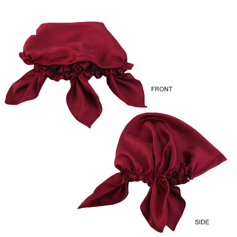 Women's Polyester Head Wrap Solid Pattern Casual Turban Caps