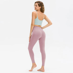 Women's Spandex High Waist Seamless Running Push Up Leggings