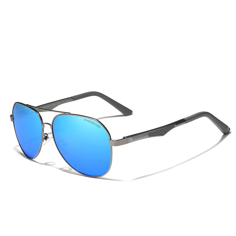 Men's Aluminium Magnesium Frame Polycarbonate Lens Sunglasses