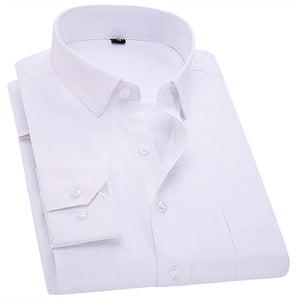 Men's Cotton Turn-Down Collar Full Sleeves Single Breasted Shirt