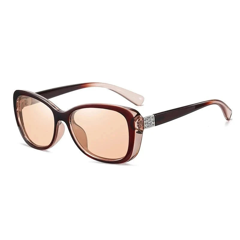 Women's Acetate Frame TAC Lens Square Shaped UV400 Sunglasses