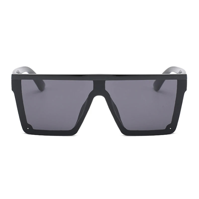 Women's Plastic Frame Polycarbonate Lens Square Shape Sunglasses