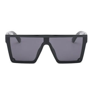 Women's Plastic Frame Polycarbonate Lens Square Shape Sunglasses