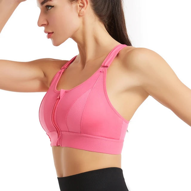 Women's Polyester Square-Neck Sleeveless Fitness Yoga Workout Top