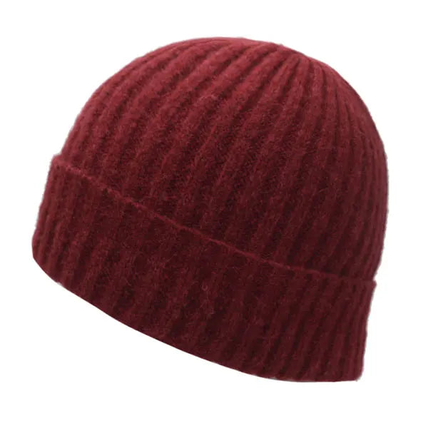 Men's Acrylic Skullies Beanies Knitted Pattern Casual Warm Cap