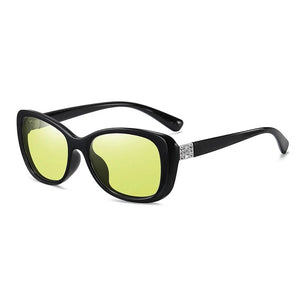 Women's Acetate Frame TAC Lens Square Shaped UV400 Sunglasses