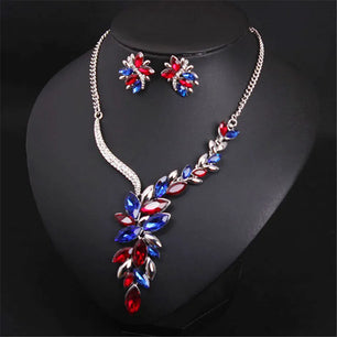 Women's Copper Alloy Crystal Rhinestone Bridal Wedding Jewelry Set