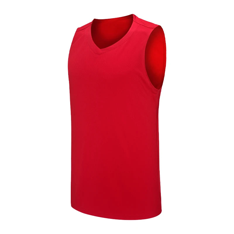 Women's Nylon V-Neck Sleeveless Breathable Fitness Workout Top