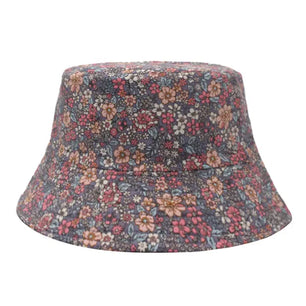 Women's Cotton Floral Pattern Luxury Casual Wear Trendy Hat