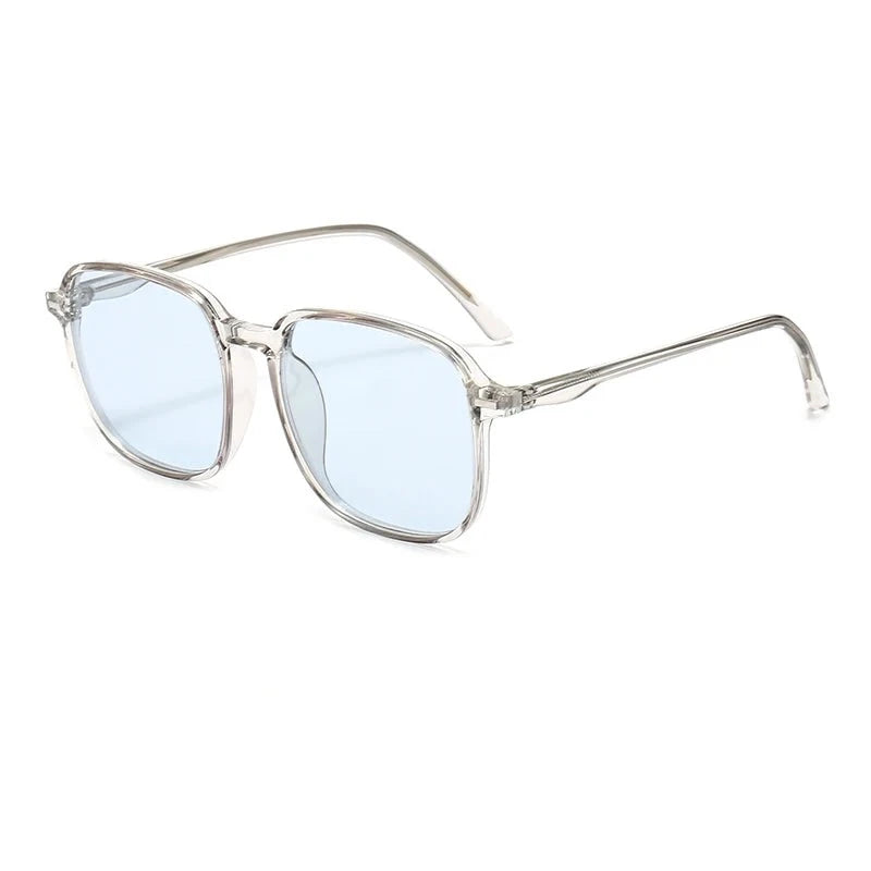 Men's Acetate Frame Polaroid Lens Square Shaped UV400 Sunglasses