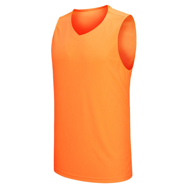 Women's Nylon V-Neck Sleeveless Breathable Fitness Workout Top