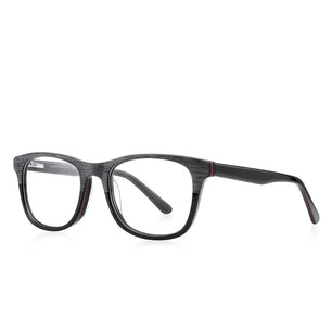 Kid's Acetate Frame Square Shaped Light Blocking Trendy Glasses