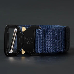 Men's Canvas Buckle Closure Solid Pattern Casual Military Belts