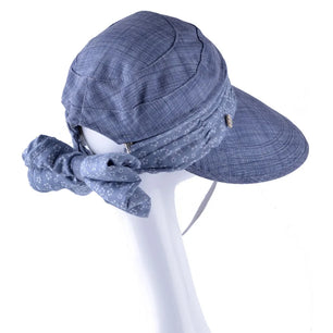 Women's Cotton Solid Pattern Anti-UV Sun Protection Trendy Hat