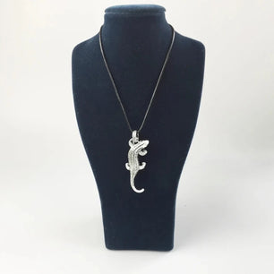 Men's 100% 925 Sterling Silver Animal Pattern Elegant Necklace