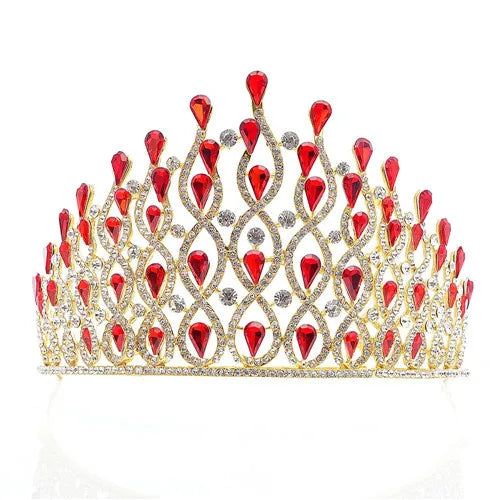 Women's Zinc Alloy Plant Pattern Tiaras Bridal Classic Crown