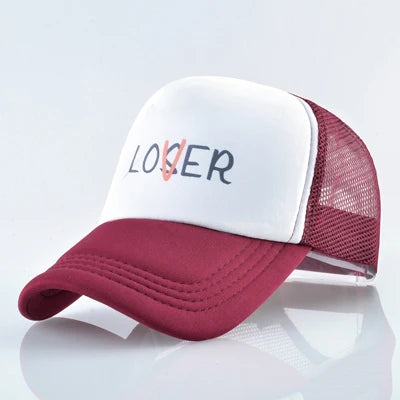 Men's Polyester Adjustable Strap Sun Protection Letter Pattern Cap