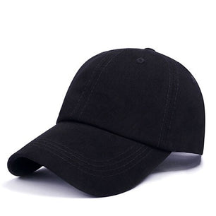 Men's Cotton Adjustable Casual Wear Snapback Plain Baseball Caps