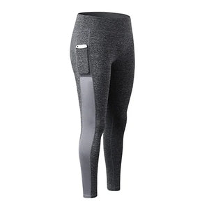 Women's Spandex High Elastic Waist Closure Sports Wear Leggings