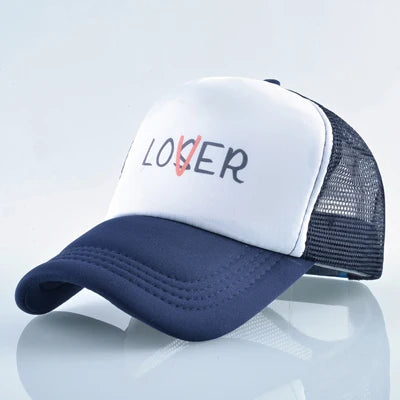 Men's Polyester Adjustable Strap Sun Protection Letter Pattern Cap