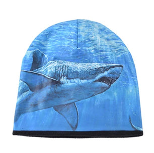 Women's Acrylic Animal Pattern Casual Wear Hip Hop Winter Cap