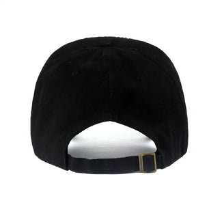 Women's Cotton Adjustable Strap Rhinestone Casual Baseball Caps